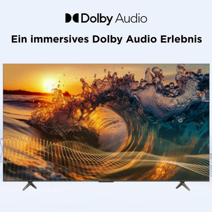 TCL 32V5C - 32-tolline Full HD nutikas QLED Direct LED-teler Android TV ja HDR-iga - ühildub Google Casti ja Google Home'iga, õhuke disain