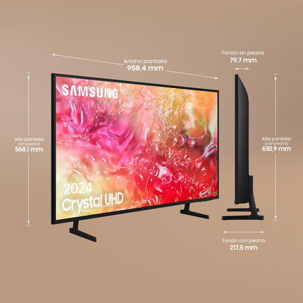 Samsung TU43DU7105 4K Ultra HD LED nutiteler, 43'