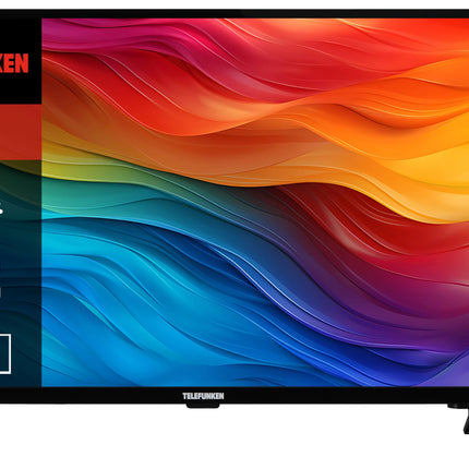 Telefunken XH32SO550SD nutiteler 32-tolline teler (HD-Ready, HDR, kolmekordne tuuner, DVD-mängija) koos 6-kuulise HD+ tasuta paketiga