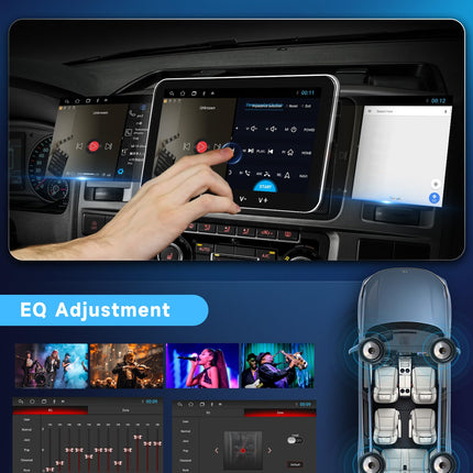 2G+32G juhtmevaba Carplay Android 13 autoraadio 1 DIN koos Android Auto Navi GPS WiFi 7-tolline puutetundliku ekraaniga autoraadio peegliühendusega Bluetooth FM-raadio USB/EQ/DAB/OBD/DVR Roolil juhtimine tahavaatekaamera