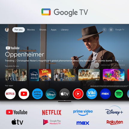 TCL 75T8B 75-tolline QLED Pro 144Hz Onkyo mänguteler, 4K UHD, HDR Pro, Google TV (Dolby Vision IQ ja Atmos, liikumise selgus, käed-vabad hääljuhtimine, ühildub Google Assistant ja Alexaga)