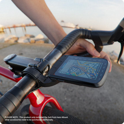 TUSITA Aero Out esikinnitus, mis ühildub Wahoo ELEMNT ROAM V1 V2 GPS-rattakompuutriga