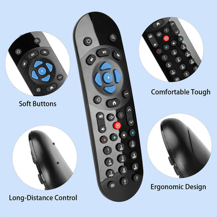 Sky Q TV Boxi asenduskontrolleriga ühilduv kaugjuhtimispult (häälfunktsioonita)