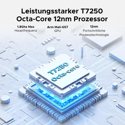 DOOGEE Note 58 Pro Android 15 nutitelefon ilma lepinguta 32GB+256GB kaheksatuumaline 6.75" HD+ 90Hz mobiiltelefon ilma lepinguta 6250mAh mobiiltelefon odav 16MP+8MP SIM-kaardivaba mobiiltelefon kahe SIM-kaardiga 4G/GPS/NFC/sõrmejäljelugeja