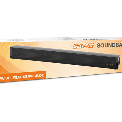 SELFSAT SOUNDBAR 24 (12V Soundbar suitable for 24" TVs) Bluetooth black