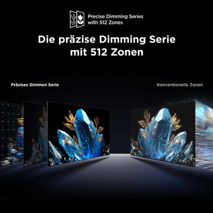 TCL 98Q6C 98-tolline QD-Mini LED-teler, 4K HDR Premium 1000 niti, nutiteler Google TV-ga (Dolby Vision IQ ja Atmos, Onkyo 2.1 helisüsteem, 144 Hz Motion Clarity Pro, Game Master)