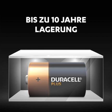 Duracell Plus D Mono leelispatareid LR20, 4 tk pakendis