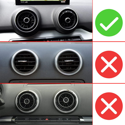 Cookiss magnetiline telefonihoidik, mis ühildub Audi Q2 ja Audi SQ2-ga, sobib MagSafe nutitelefonidele ja GPS-ile koos autotelefonihoidikuga, 360 kraadi reguleeritav vaade (must)