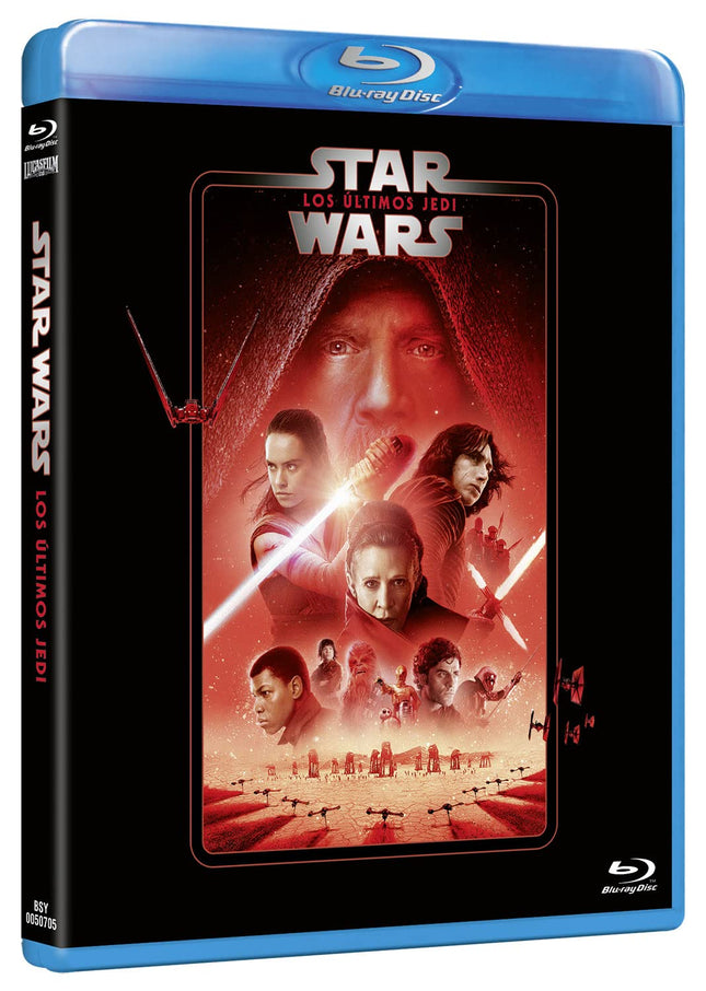 Star Wars: Episode VIII - The Last Jedi [Blu-Ray] [Region Free] (IMPORT) (No German version)