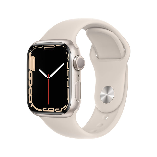 Apple Watch Series 7 (GPS, 41MM) - Polar Star alumiiniumkorpus ja Polar Star spordirihm (taastatud)