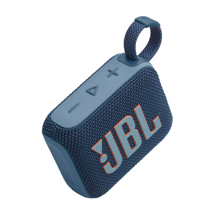 JBL Go 4 - Blue – Portable Bluetooth speaker with JBL Pro Sound, deep bass and playtime boost function – Waterproof and dustproof – 7 h battery life