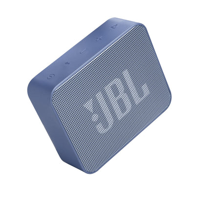 JBL GO Essential small Bluetooth speaker - Blue – Waterproof, portable speaker for on the go – Up to 5 hours of playback time on a single charge