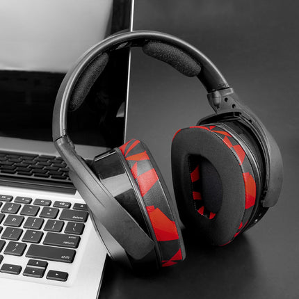 SOULWIT jahutusgeeliga vahetuskõrvapadjad Sennheiser RS165/RS175/RS185/RS195 (RS 165 175 185 195 RF) jaoks, vahetuspadjad HDR165/HDR175/HDR185/HDR195 (HDR 195RF) juhtmevabadele kõrvaklappidele