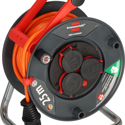 Brennenstuhl Garant V2 IP44 kaablirull 25m välistingimustesse ja BREMAXX® pikenduskaabel V2 välistingimustesse 25m