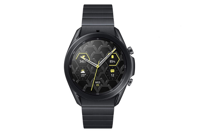 Samsung Galaxy Watch3, ümmargune Bluetooth nutikell Androidile, pöörlev raam, 4G, fitnesskell, aktiivsusmonitor, suur ekraan, 45 mm, titaanium, 36-kuulise tootjagarantiiga [välja arvatud Amazonis]