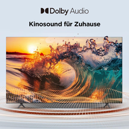 TCL 43V6C 43-tolline 4K UHD nutiteler – HDR10+, HVA-paneel, Dolby Vision, Google TV, HDMI 2.1, DVB-T2/C/S2, Bluetooth 5.2, hääljuhtimine Alexa ja Google Assistantiga