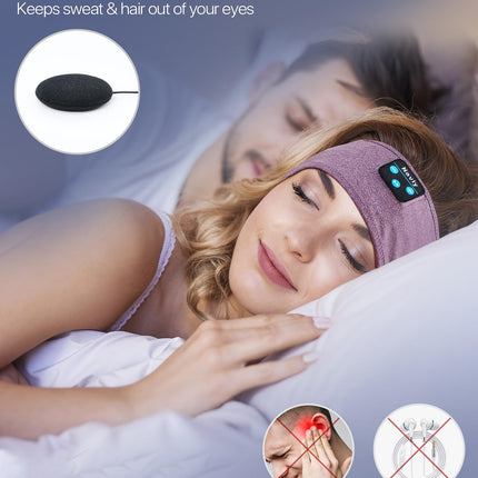 Navly unekõrvaklapid, Bluetooth-peavõruga kõrvaklapid, ülipikk mänguaeg, unekõrvaklapid sisseehitatud HD Hi-Fi kõlaritega, ideaalsed uneks, treeninguks, joogaks, reisimiseks, meditatsiooniks