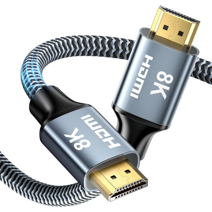 CABNEER 8K HDMI 2.1 kaabel 6m, HDMI kaabel kiire 48Gbps 8K@60Hz 4K@120Hz 2.2/2.3 Dolby eARC HDCP HDR jaoks, ühildub HDTV, sülearvuti, PS5 Switchi jne.