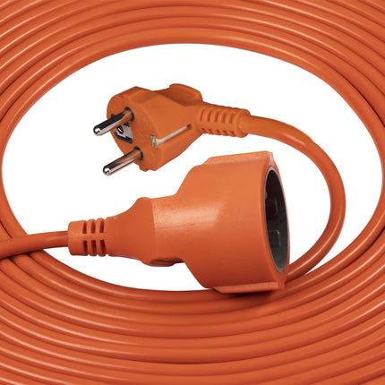 Miratic pikenduskaabel, välistingimustes kasutatav elektrikaabel, ühe pistikupesaga toitekaabel, välistingimustes kasutatav Schuko IP20 Kaabli tüüp: H05VV-F Vool: 10 A Max. koormus: 2300 W (10 M)