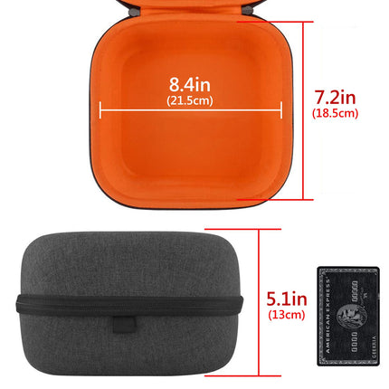 Geekria Headphone Case for HiFiMAN HE400i, HE400S, Sundara, Grado GS1000i, PS1000e, Koss QZ99, AudioQuest Nighthawk, NightOwl, Protective Bag for Headset Case