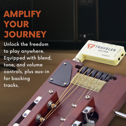 Traveler Guitar Headphone Amplifier – Acoustic (TGA-1A)