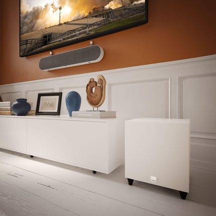 DALI SUB C-8 D kõrgjõudlusega subwoofer – 8-tolline dünaamilise bassikõlar, 170 W RMS/220 W tippvõimsus, elegantne disain, ideaalne muusika ja filmide nautimiseks, paindlike ühenduvusvõimalustega