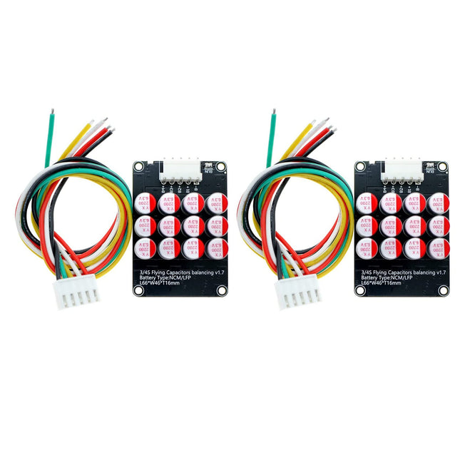 Ocnvlia 2PCS 4S Equalizer Balancer Lifepo4 / /LTO Battery Energy Equalization Capacitor Board