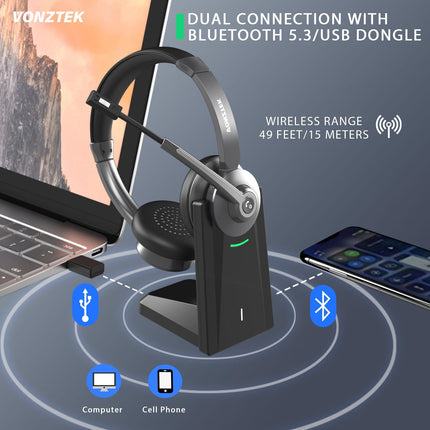 Vonztek Wireless Headset