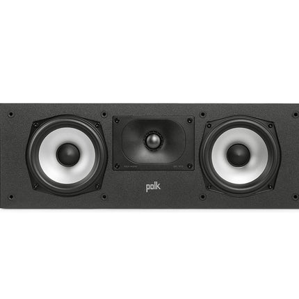 Polk Audio Monitor XT30 keskkõlar, Hi-Res sertifitseeritud, Dolby Atmos ja DTS:X ühilduv (tükk), must