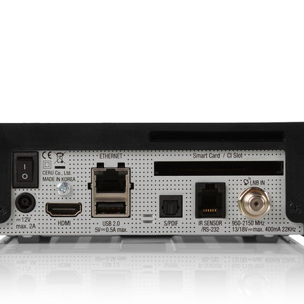 VU+Zero 4K 1x DVB-S2X mitmevooline tuuner Linuxi vastuvõtja UHD 2160p