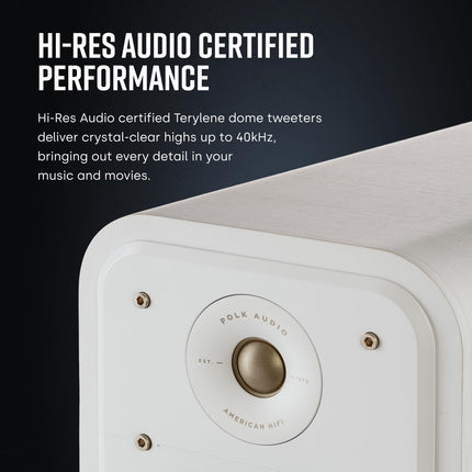 Polk Audio Signature Elite ES55 kõrgresolutsiooniga HiFi põrandakõlar kodukinole, Hi-Res sertifitseeritud, ühildub Dolby Atmose ja DTS:X-ga (1 tk), must, SIGS55ELBK