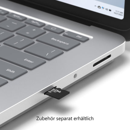 Microsoft Surface Laptop Studio 2, i7, 16 GB RAM, 512 GB SSD, GeForce RTX 4050, Windows 11 Home, 14,4-tolline sülearvuti, plaatina