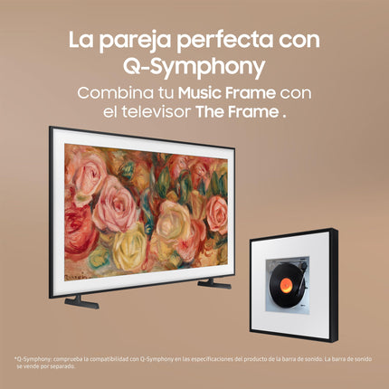 Samsung Music Frame kõlar HW-LS60D/ZF, 6 kõlarit, juhtmevaba, 3D-heli Dolby Atmosega, Q-Symphony, SpaceFit Sound Pro, ühildub Alexa ja Google Assistantiga, kohandatav