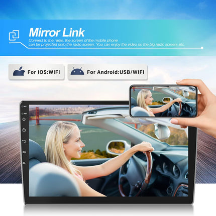CAMECHO Android 13 autoraadio navigatsiooniga Mercedes Benz Vito 3 W447 (2014-2020), kahe DIN-iga autoraadio 10,1-tollise ekraani, Bluetooth RDS/FM MirrorLinki ja USB=P2-ga