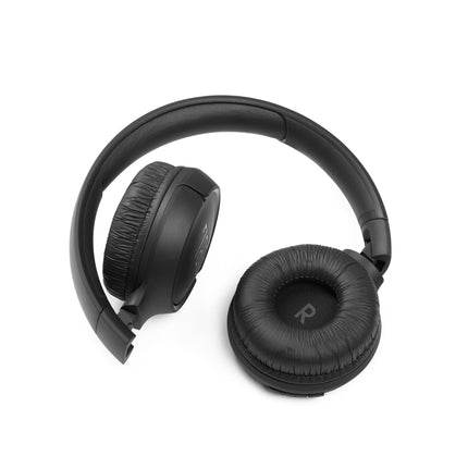 JBL Tune 510 BT – Bluetooth-kõrvaklapid – mustad – kokkupandavad kõrvaklapid käed-vabad funktsiooniga – ühildub häälassistentidega – pikk aku tööiga kuni 40 tundi