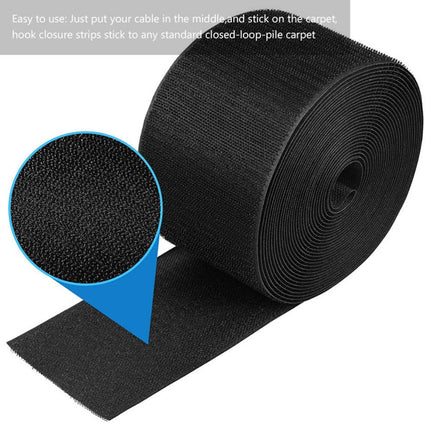 Mipcase carpet cable cover cable bridge velcro cable cover: 3 meters floor cable cover cable protection cable management for office carpet cable cable organized cable organizer