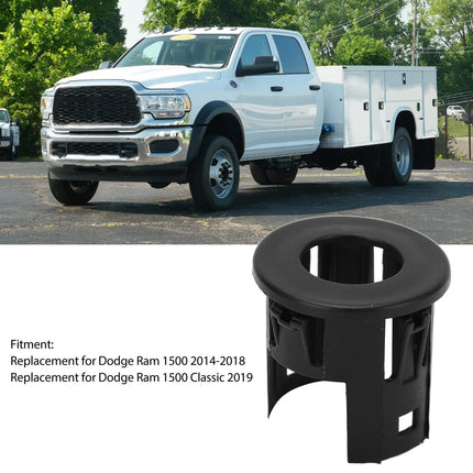 4pcs Parking Sensor Bracket 5LS52TZZAa Front Rear Bumper Parking Sensor Trim Replacement For Ram 1500 2014-2018