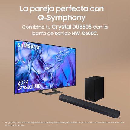 SAMSUNG 65DU8505 LED-teler 65 (165 cm) 4K UHD 3840 x 2160 HDR nutiteler Mängukeskus 3 x HDMI WLAN
