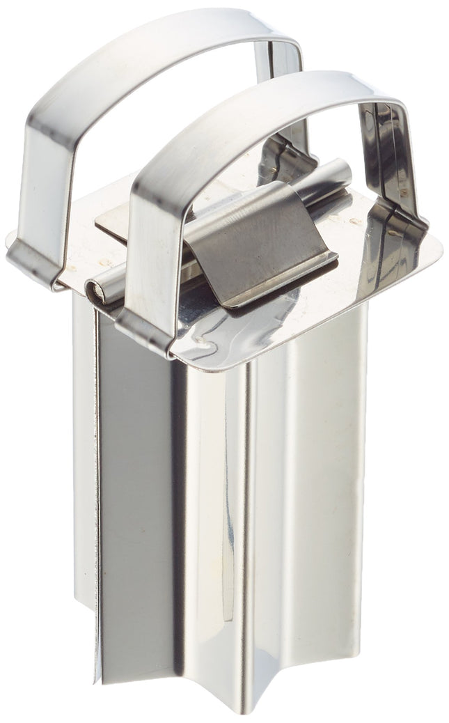 Städter kaneelitäht läbimõõduga 4 cm, roostevaba teras, hõbe, 8 x 4 x 4 cm