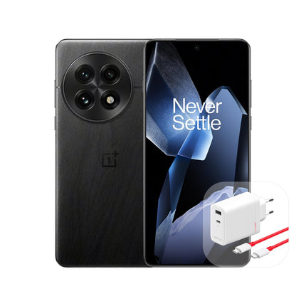 OnePlus 13 5G nutitelefon, 12 GB muutmälu, 256 GB salvestusruumi, 6,82-tolline 120 Hz QHD ekraan, Snapdragon 8 Elite protsessor, 50 MP kolmekordne tagakaamera + optiline pildistabilisaator + 3X, 32 MP esikaamera, 6000 mAh aku, must Eclipse