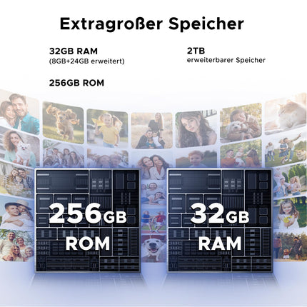 DOOGEE Note 59 Pro 5G nutitelefon lukustamata Android 15, 32 GB RAM + 256 GB ROM/2 TB TF, 6250 mAh aku, 120 Hz ekraan + 6,75-tolline HD, 16 MP tehisintellektiga kaamera, 4K video/NFC/kaks SIM-kaarti/Face ID/Widevine L1
