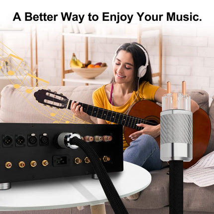 Audiofiilidele mõeldud HiFi toitekaabel, HiFi toitekaabel 10AWG EU toitekaabel