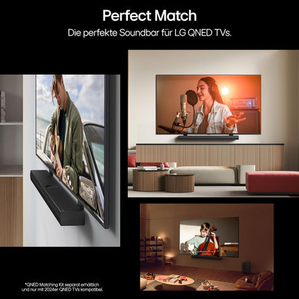 LG DS70TY 3.1.1 Dolby Atmos heliriba (400W) juhtmevaba subwooferiga (eARC, HDMI, optiline, Bluetooth) [2024], must