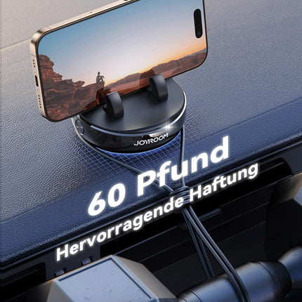 JOYROOM Car Phone Holder Dashboard, Anti-Slip Car Phone Holder Compatible with PopGrip, Universal Car Mount for iPhone/Samsung/Huawei/Google/Android Smartphones