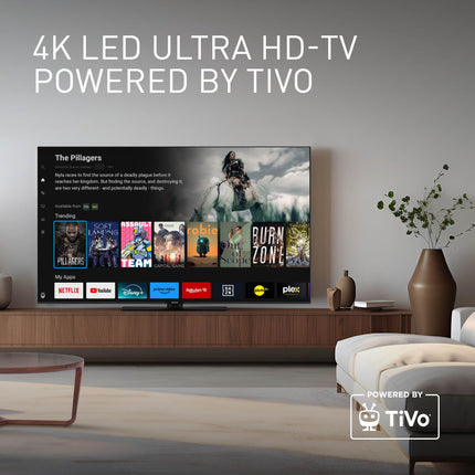 Panasonic TB-43W60AEZ, W60 Series 43-inch 4K Ultra HD LED Smart TV, 2024, TiVo, 4K color engine, Dolby Vision &amp; Atmos, Game Mode Plus, for an exceptional visual experience