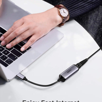 Inateck 2.5G Ethernet Adapter, USB Type-C to RJ45 Ethernet LAN Network Adapter, ET1001