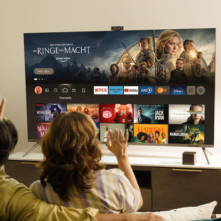 TCL 32SF540 - 32-tolline FHD nutiteler - HDR ja HLG, Dolby Audio, DTS Virtual X /DTS-HD, Metal, ääristeta, kahe sagedusribaga Wi-Fi 5, Fire OS 7 süsteemiga