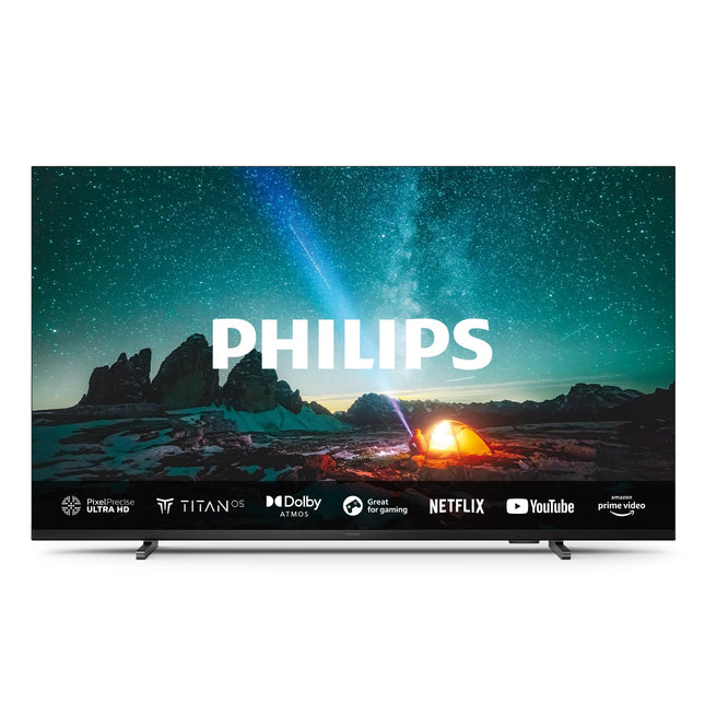 Philips 50PUS7609 4K LED nutiteler - 50-tolline ekraan pikslitäpse Ultra HD Titan OS platvormi ja Dolby Atmos heliga. Ühildub Alexa ja Google Assistantiga - antratsiithall