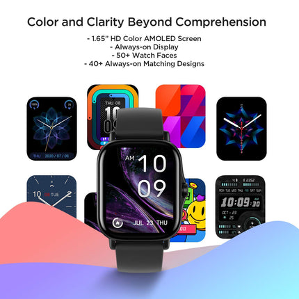 Amazfit GTS 2 Smartwatch, Smart Watch with Call, Bluetooth, 90 Sports Modes, Blood Oxygen Saturation and Heart Rate Monitor, 3GB Music Storage for Men Women