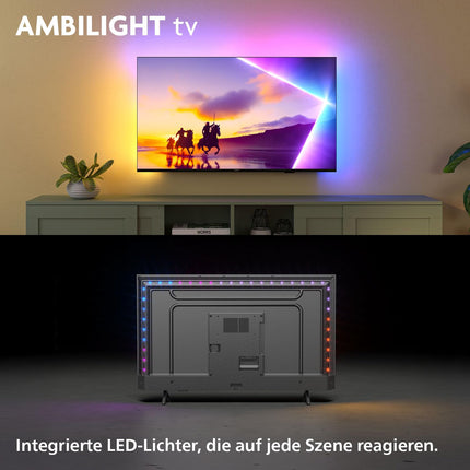 Philips Ambilight 75PUS8500 4K LED Smart TV - 75-inch display with Pixel Precise Ultra HD, Titan OS, Dolby Vision and Dolby Atmos sound